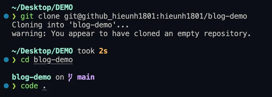 clone to local